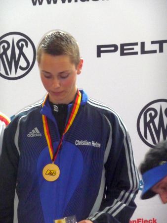 Deutscher Juniorenmeister KK-Liegend 2010